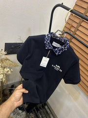 Coac_h Extra Premium Imported Classic Polo T-shirt (DN 505)