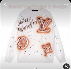 Loui_s Vuitton Big Monogram Printed Turkey Imported Premium Sweatshirt