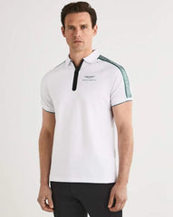 Hacket White Logo Work Premium Polo T-Shirt