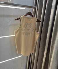Under Armour Beige Logo Print Premium Sando