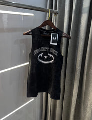 Under Armour Black Logo Print Premium Sando
