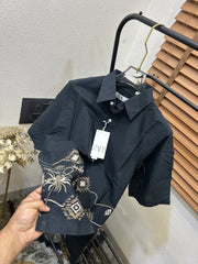 Zar_a Imported Linen Cotton Printed Premium Shirt (DN 631)