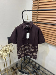 Zar_a Imported Linen Cotton Printed Premium Shirt (DN 631)