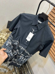 Zar_a Imported Linen Cotton Printed Premium Shirt (DN 630)