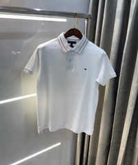 Tommy Hilfiger White Premium Polo T-shirt