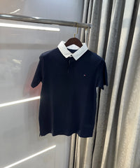 Tommy Hilfiger Navy Blue Premium Polo T-shirt