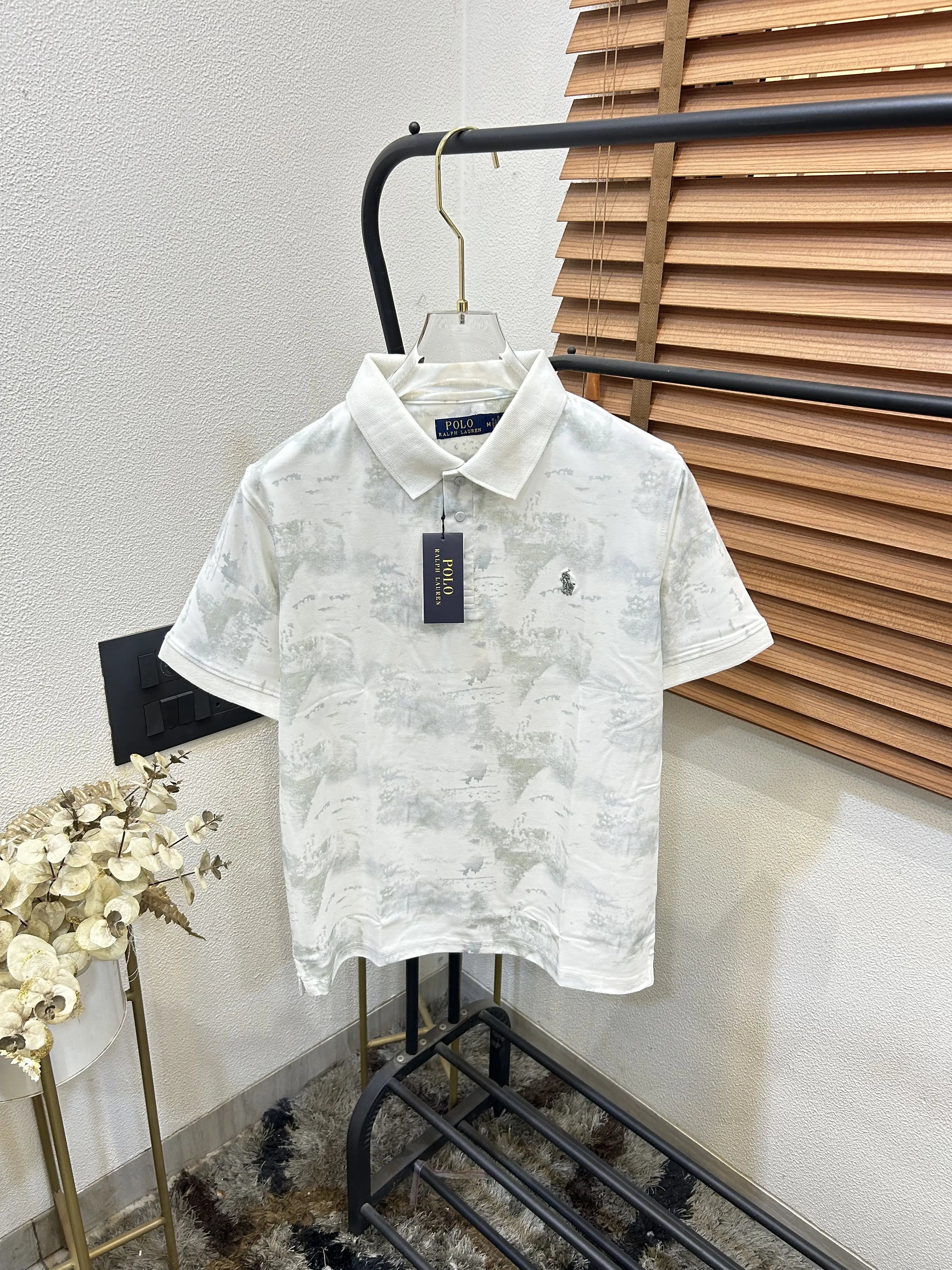 Ralp_h Lauren Printed Very Premium Imported Polo T-shirt (DN 636)