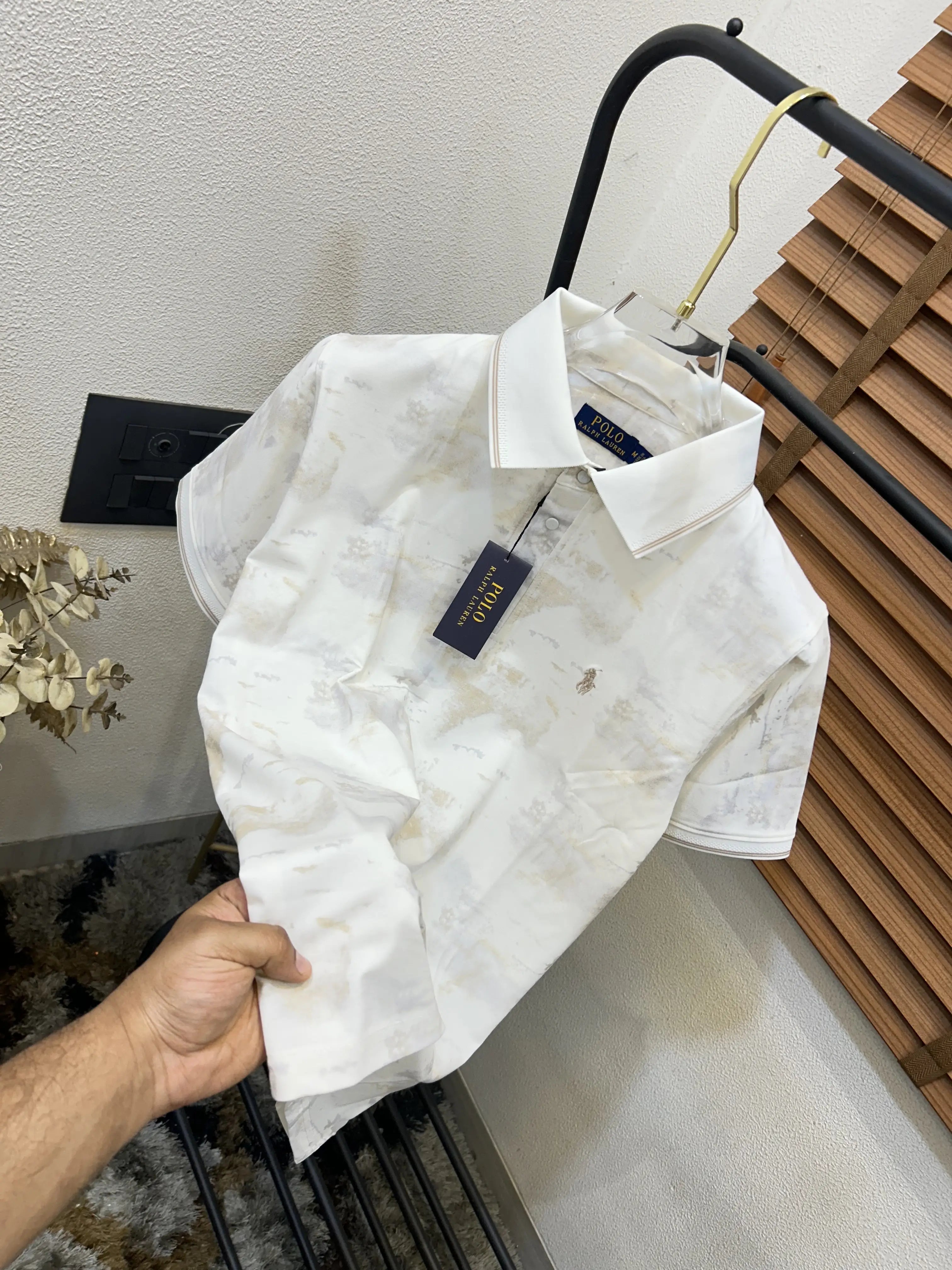 Ralp_h Lauren Printed Very Premium Imported Polo T-shirt (DN 636)