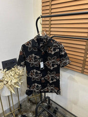 Amir_i Thread Embroidered Imported E_x.clusive Half Shirt (DN 623)