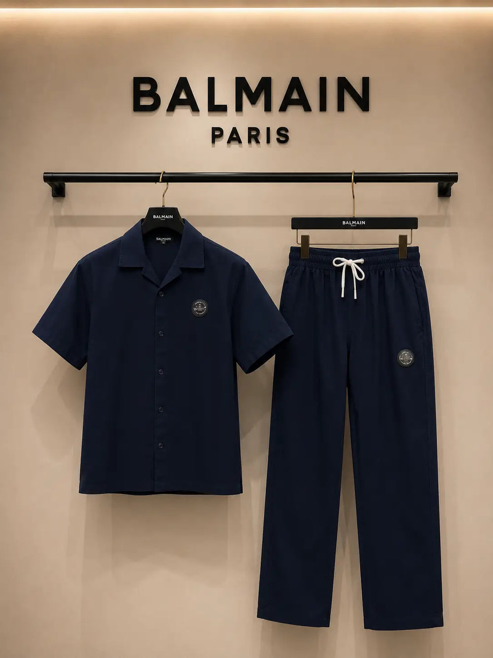 Balmai_n Paris 100% Imported Linen Exclusive Half Cord Set With Lower (DN 639)