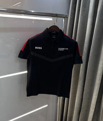 Hug o Boss Black Porsche Edition Premium Polo T-shirt