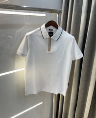 Hug o Boss White Porche Edition Premium Polo T-shirt