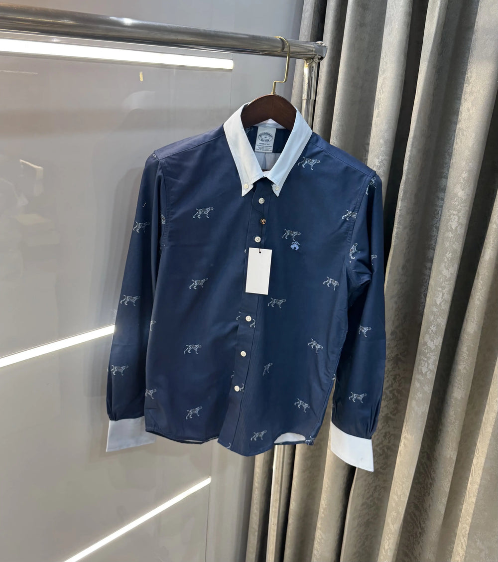 Brooks Brother Dark Blue Premium Shirt
