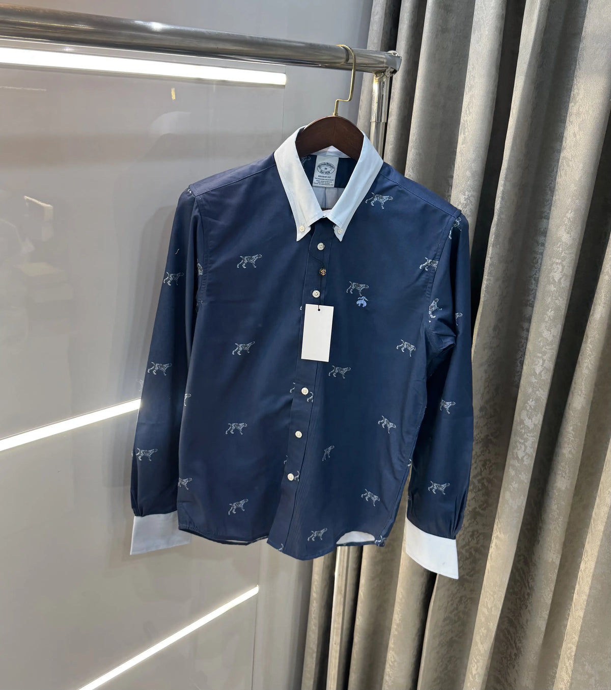 Brooks Brother Dark Blue Premium Shirt