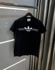 Adidas Black Printed Premium Classic T-Shirt