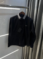 Prada Milano Black Designer Premium Shirt