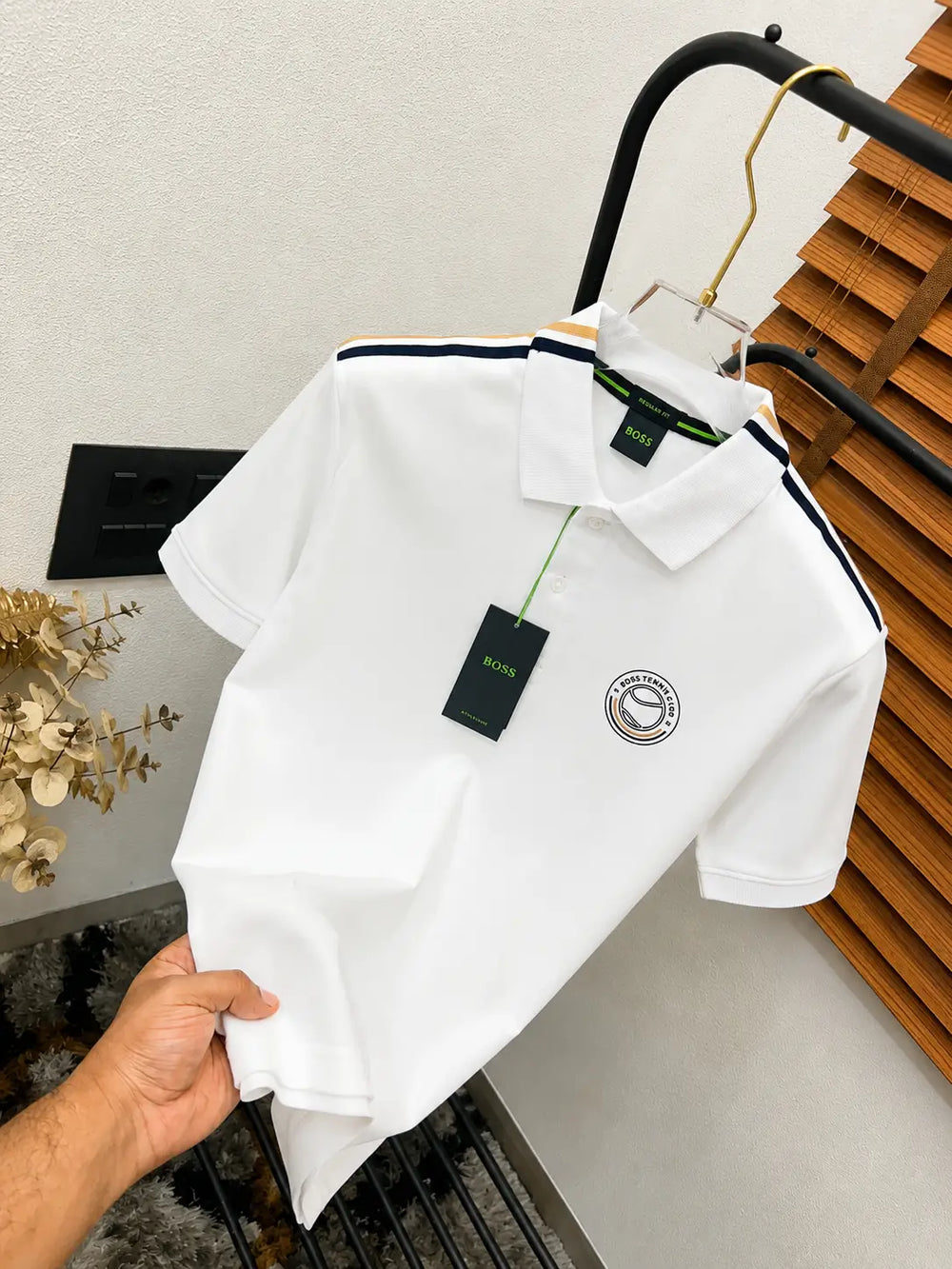 Boss Premium Cotton Classic Polo T-shirt (DN 628)