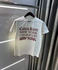 Calvin Klein White Logo Work Premium T-Shirt