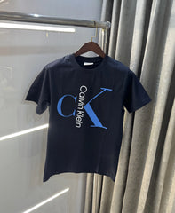 Calvin Klein Navy Blue Logo Work Premium T-Shirt