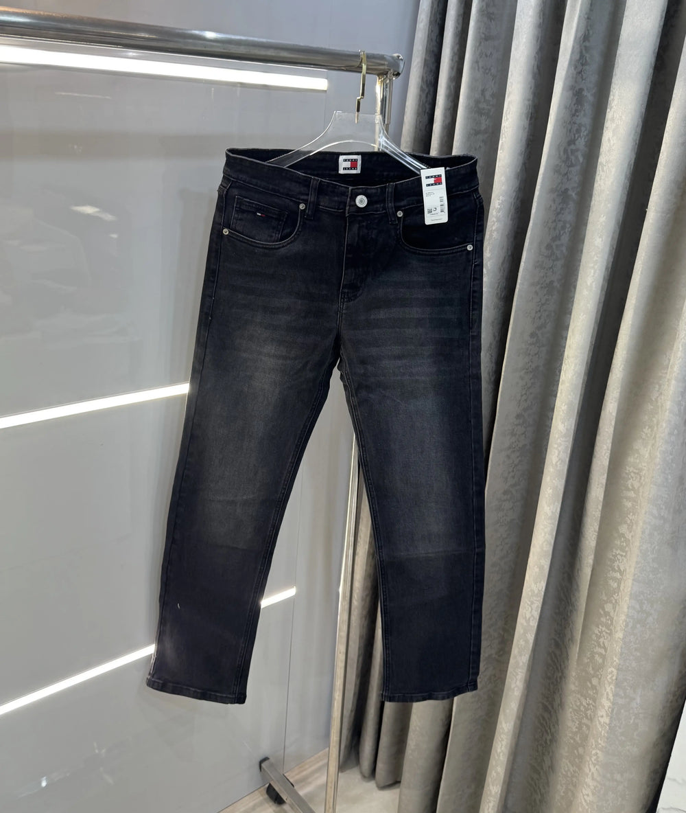 Tommy Hilfiger Carbon Black Imported Premium Denim