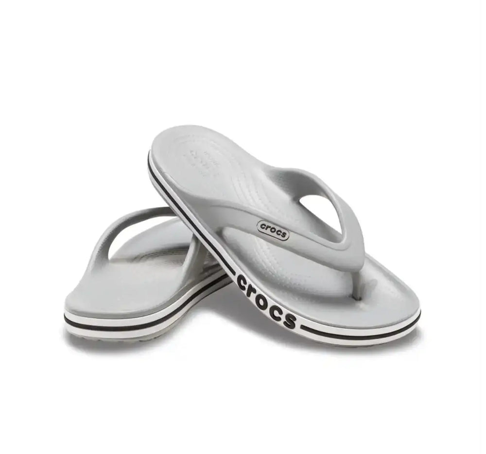 Crocs_Bayaband Grey Slides