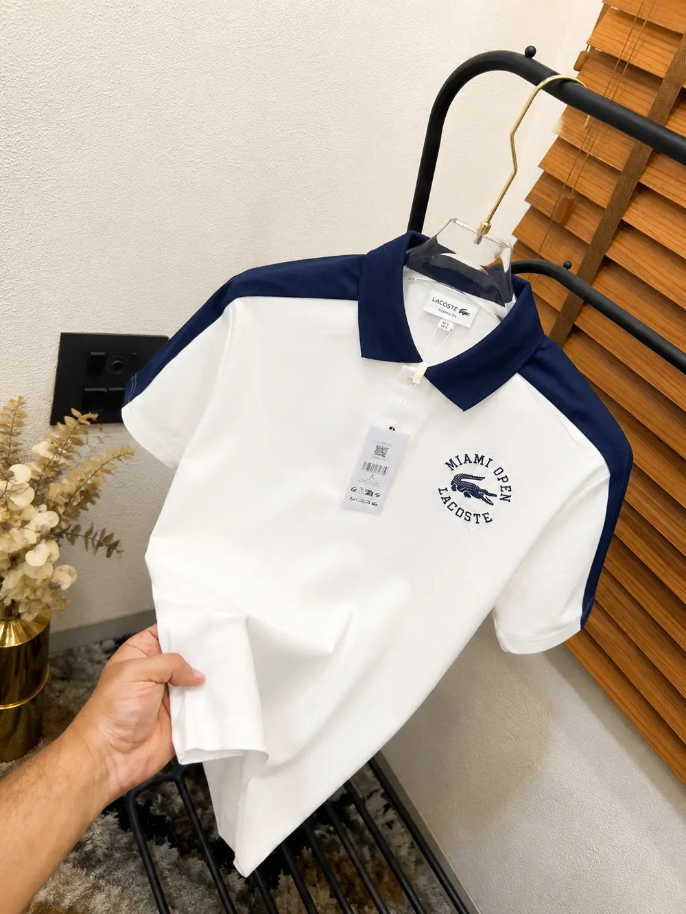 Lacost_e Imported Exclusive Polo T-shirt (DN 629)