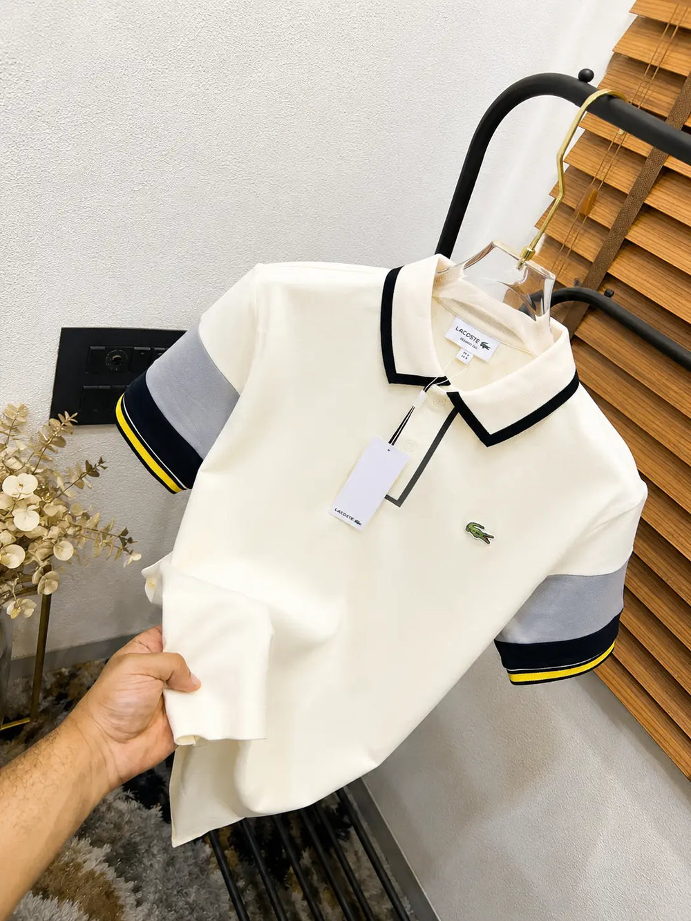 Lacost_e Imported Exclusive Polo T-shirt (DN 629)