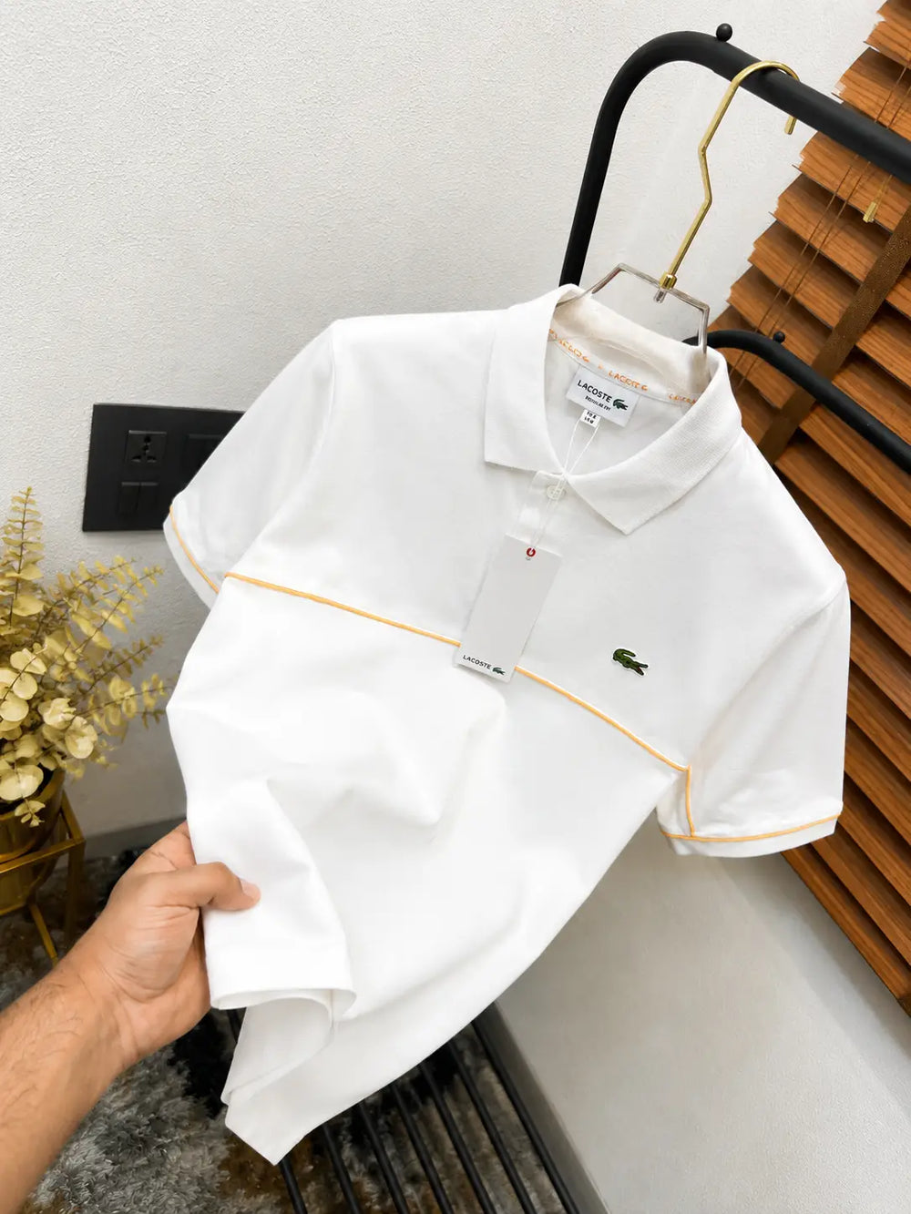 Lacoste Premium Imported Classic Polo T-shirt (DN 633)
