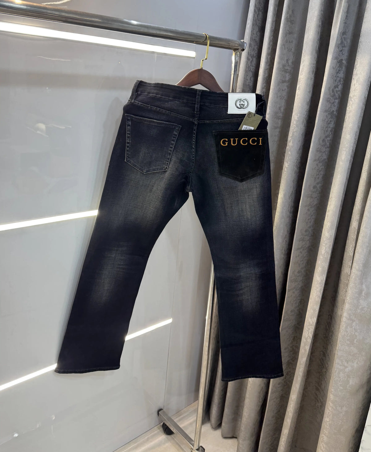  Gucc i carbon black Shade Imported Premium Denim