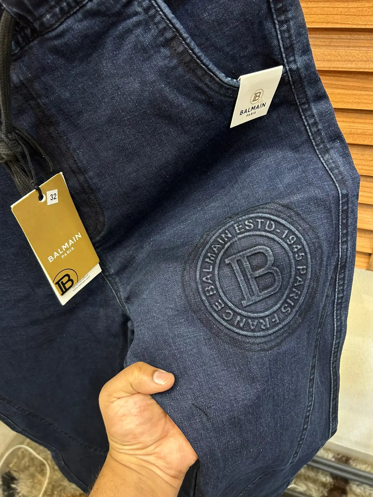 Balmai_n Paris Turkey Imported Heavy Very Premium Denim Cargo DN 541