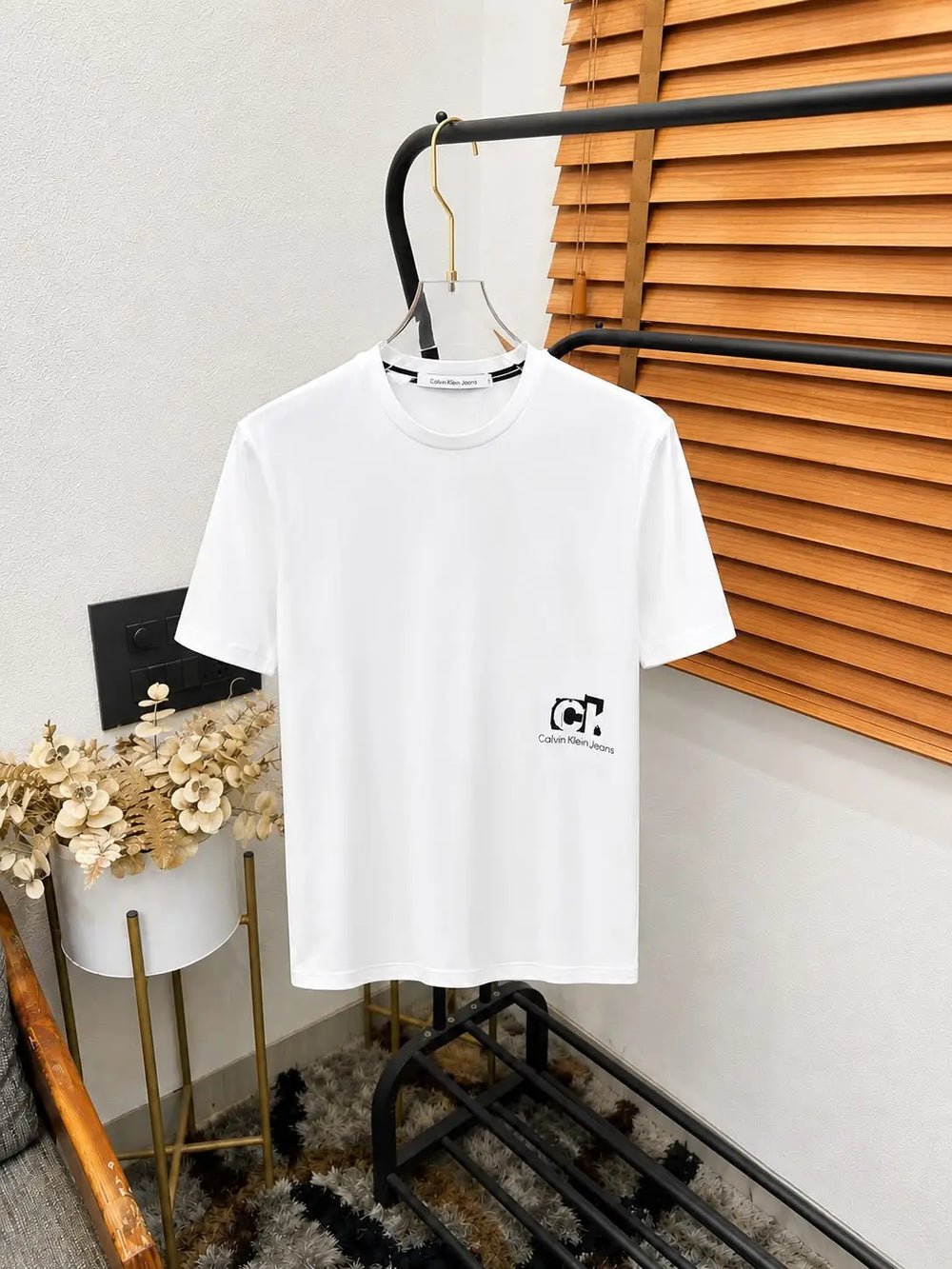 Calvin Klei_n Printed Premium Round Neck T-shirt (DN 531)