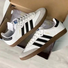 Adida s Samba OG Trainer white cloud Women Heavy Quality fix