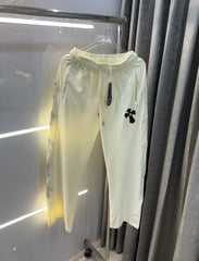 Chrome Hearts Cream Logo Work Premium Trackpant