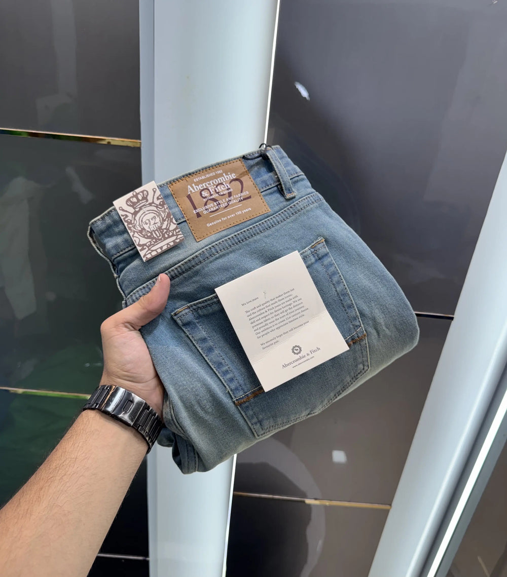 Abercombie &Fitch Greenish Imported Premium Denim