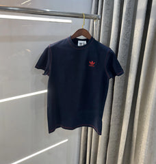 Adidas Navy Blue Printed Premium Classic T-Shirt