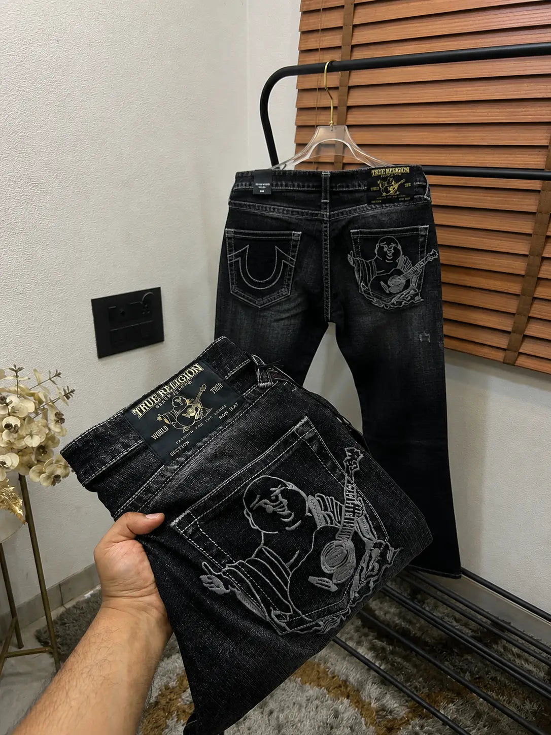 True Religio_n Exclusive Imported Boot Cut Denim Black (DN 644)