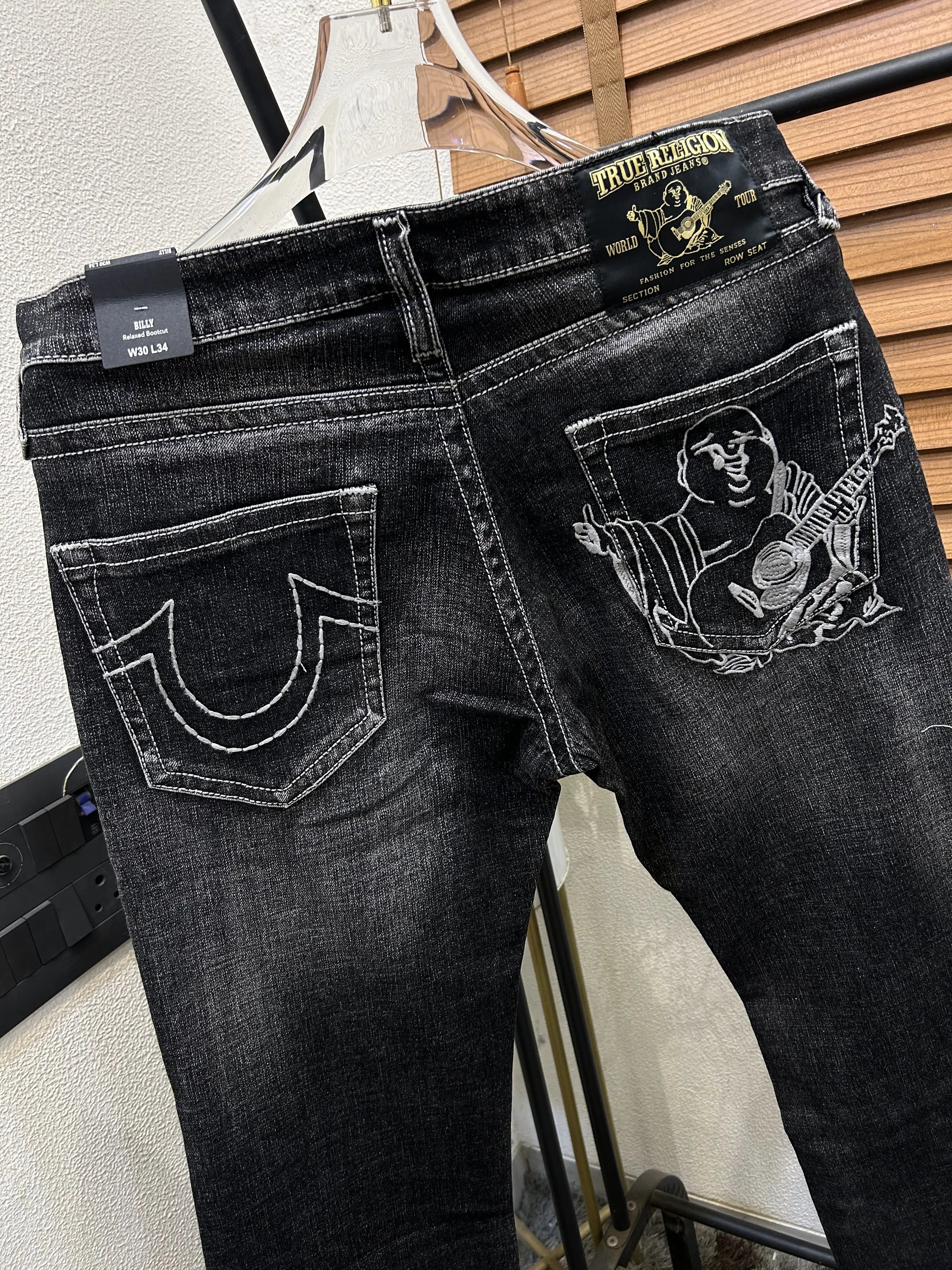 True Religio_n Exclusive Imported Boot Cut Denim Black (DN 644)