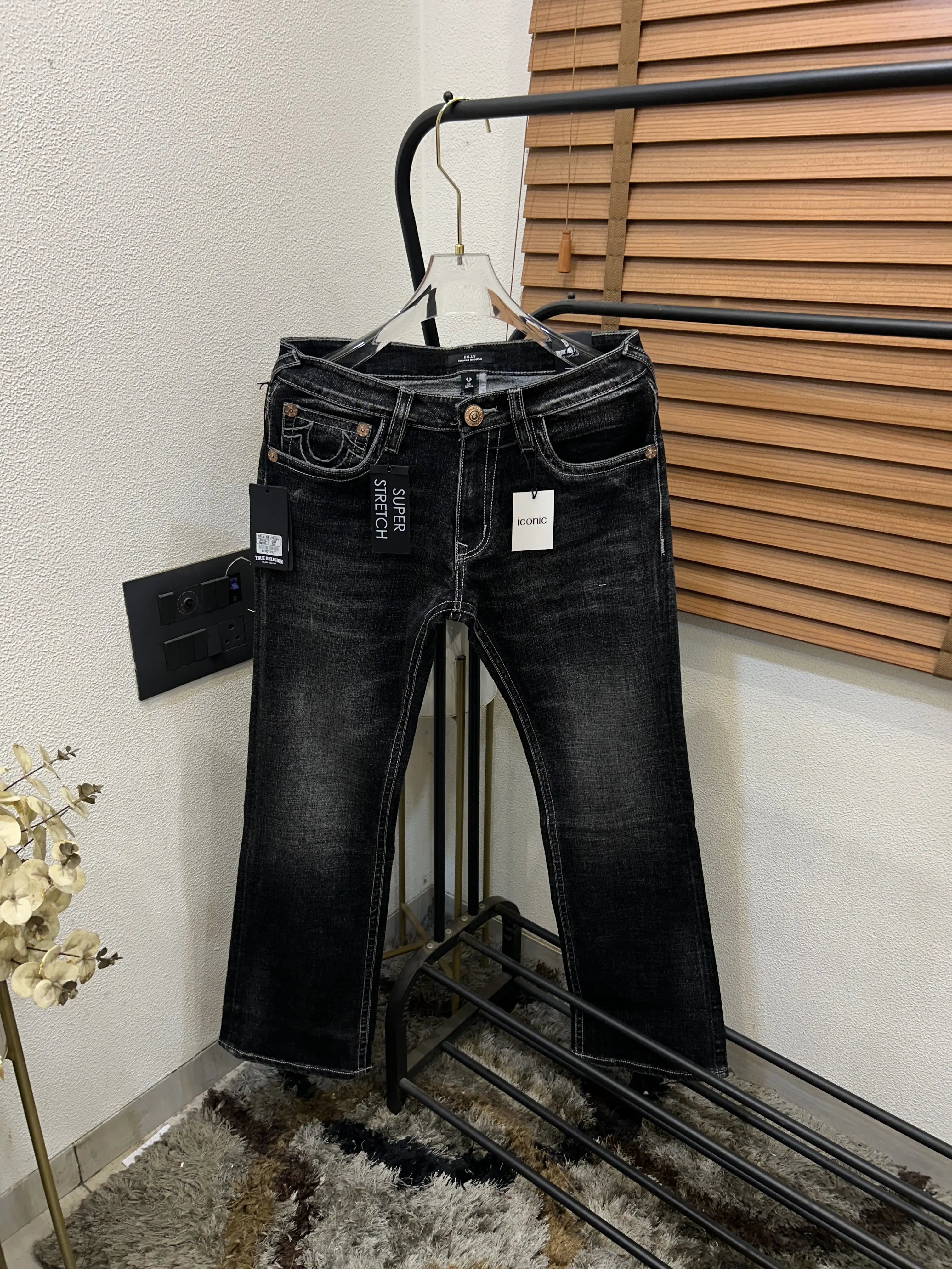 True Religio_n Exclusive Imported Boot Cut Denim Black (DN 644)