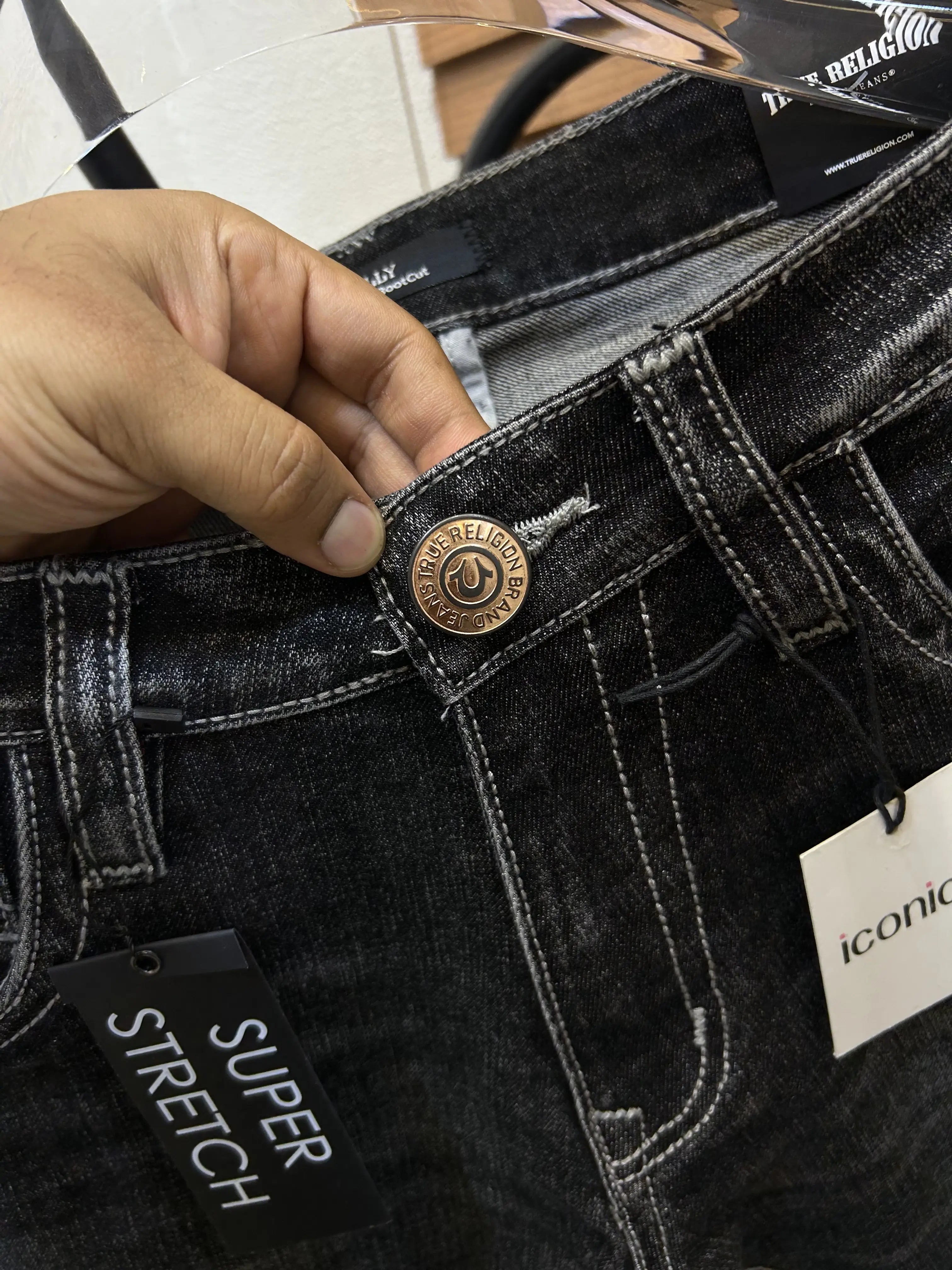 True Religio_n Exclusive Imported Boot Cut Denim Black (DN 644)