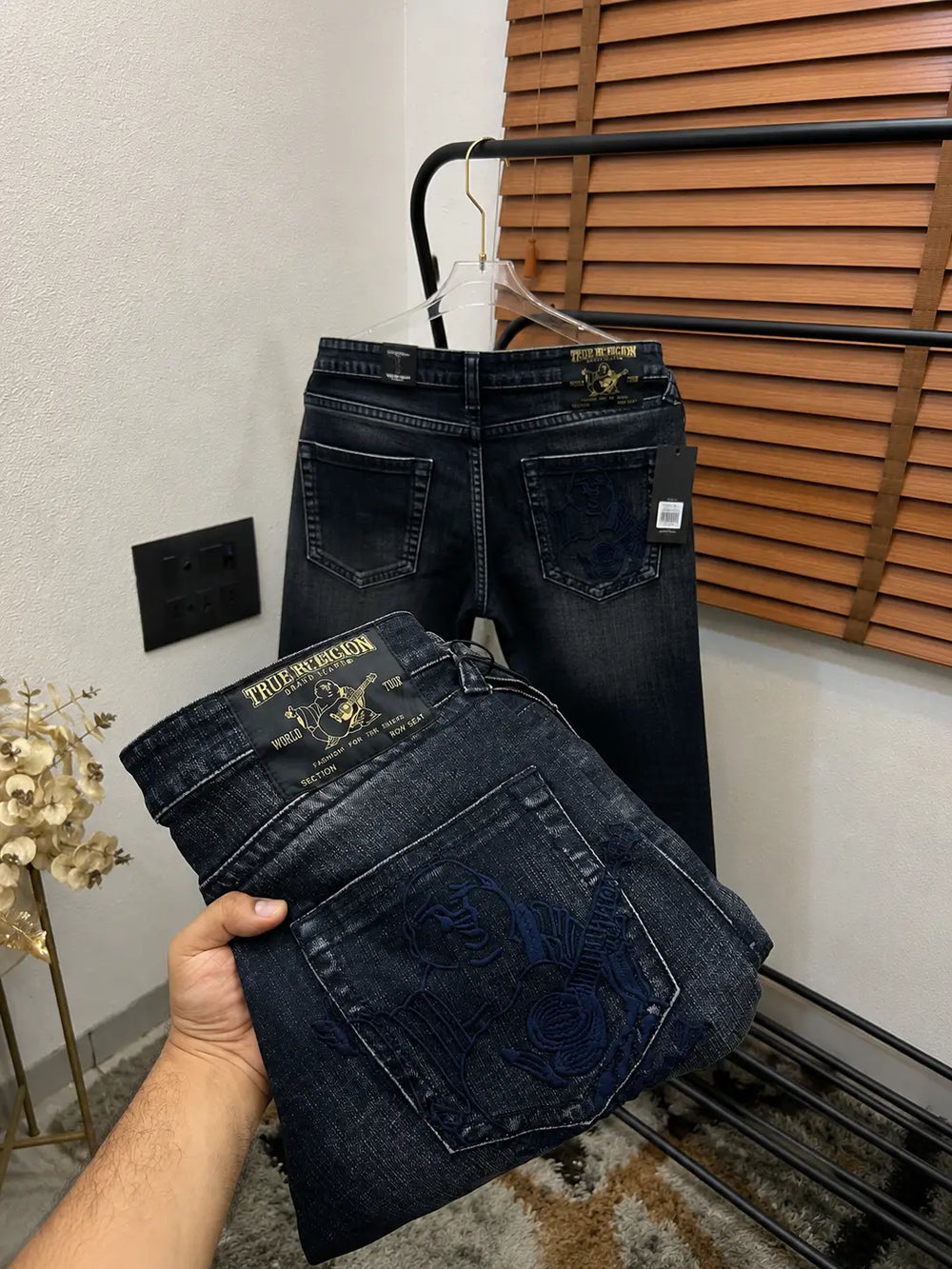 True Religio_n Exclusive Imported Boot Cut Denim Navy Blue (DN 644)