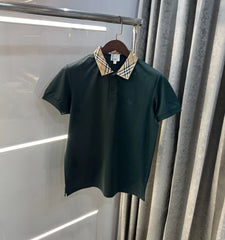 Burberr y Green Imported Polo T-Shirt