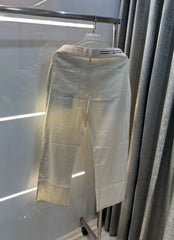 Tommy  Hilfiger Cream Premium Classic Trouser