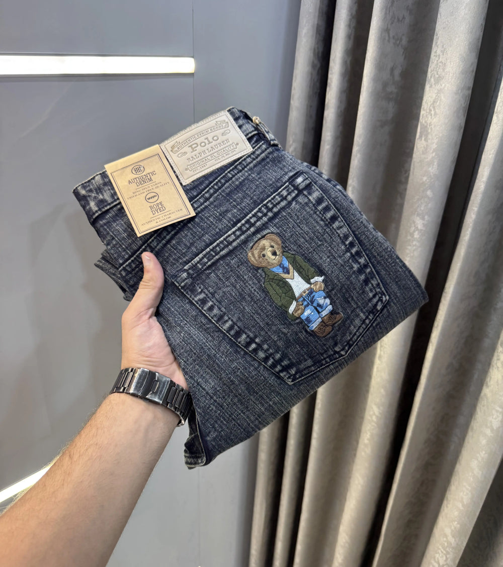 Ralp h Lauren Vintage Teddy Edtion Imported Denim