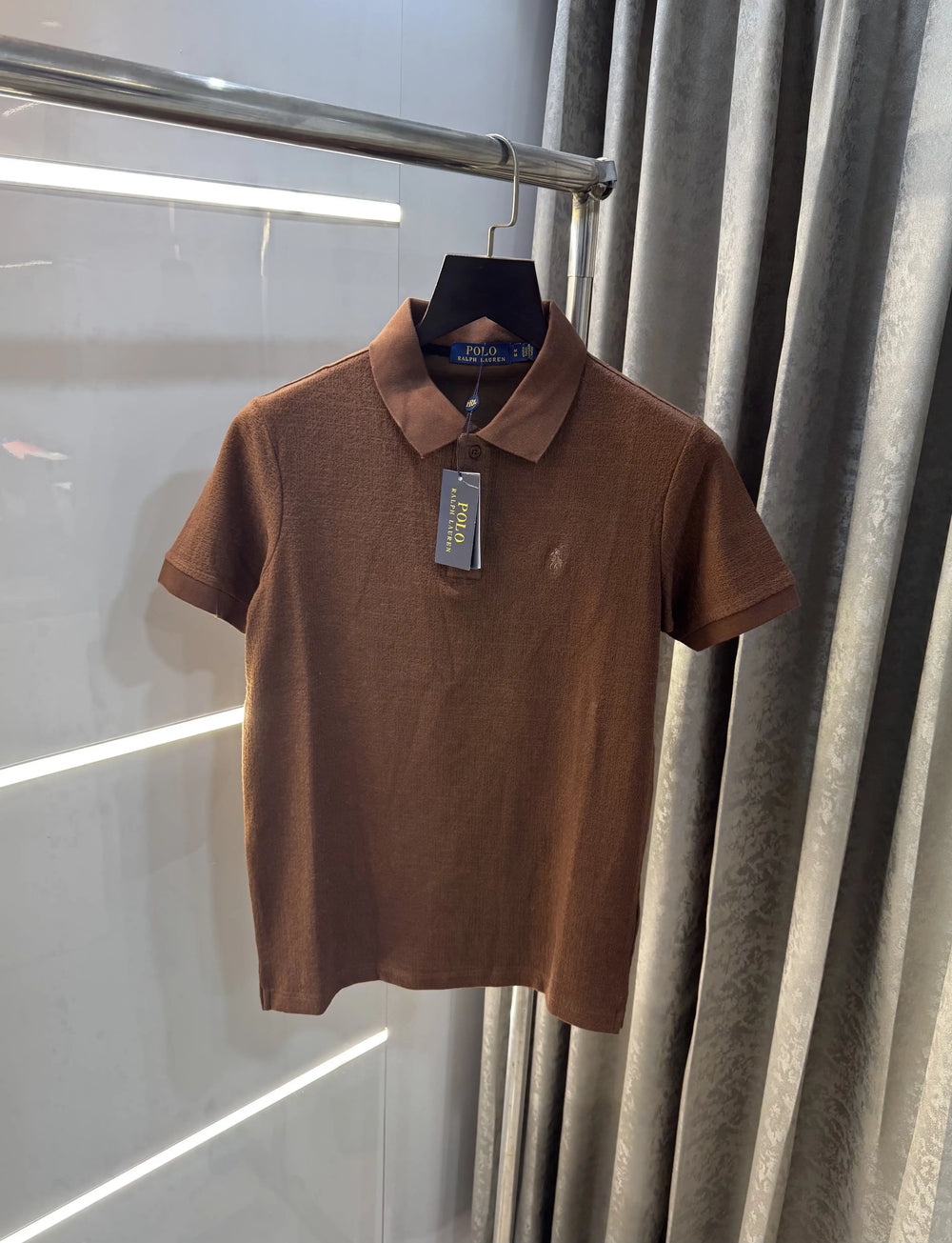 Ralph Lauren Brown Classic Polo T-Shirt