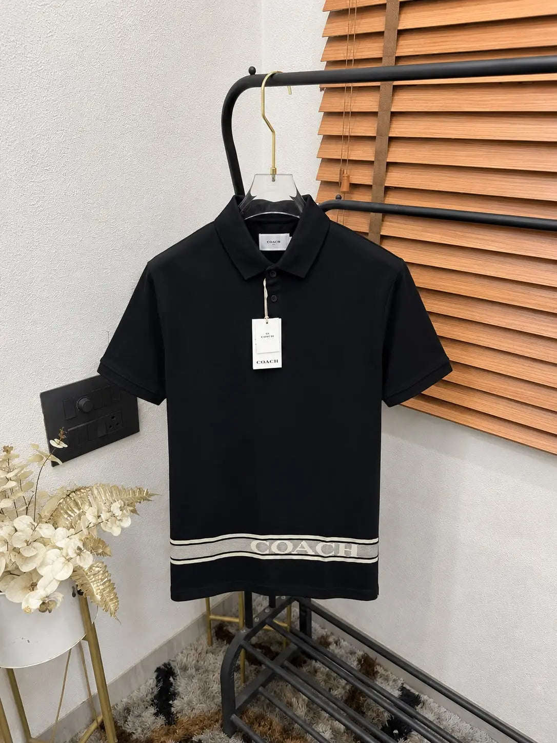 Coac_h Extra Premium Imported Classic Polo T-shirt (DN 505)