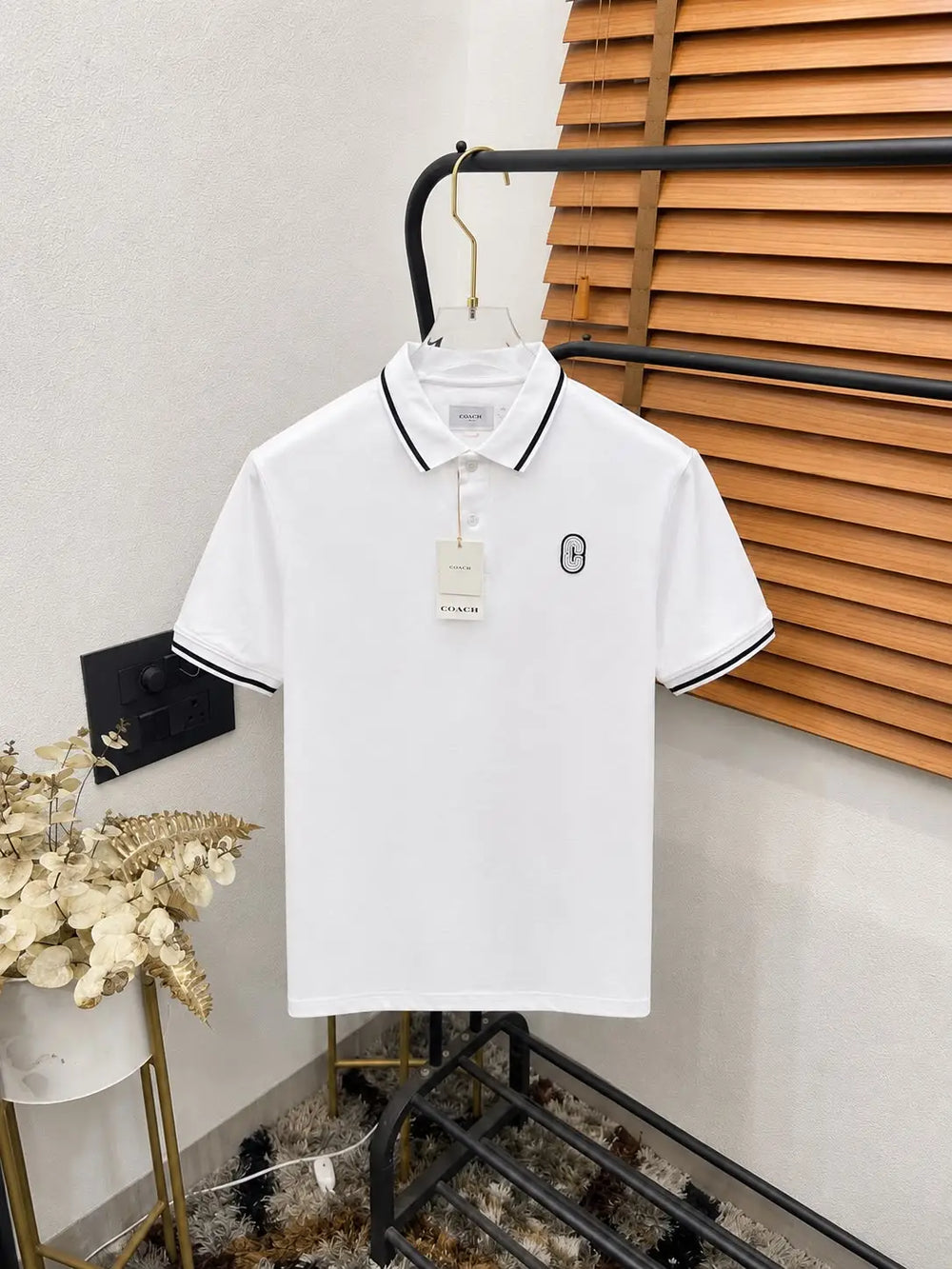 Coac_h Extra Premium Imported Classic Polo T-shirt (DN 505)