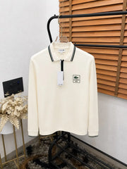 Lacost_e Very Premium Classic Full Sleeve Polo T-shirt (DN 501)