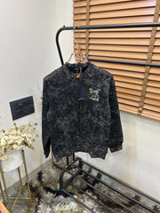 Loui_s Vuitton Puff Embroidery Printed Imported Exclusive Sweatshirt (DN 105)