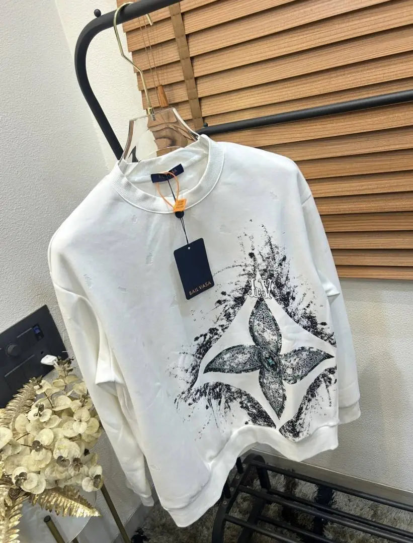 Loui_s Vuitton Big Monogram Sequence Imported Exclusive Sweatshirt (DN 105)
