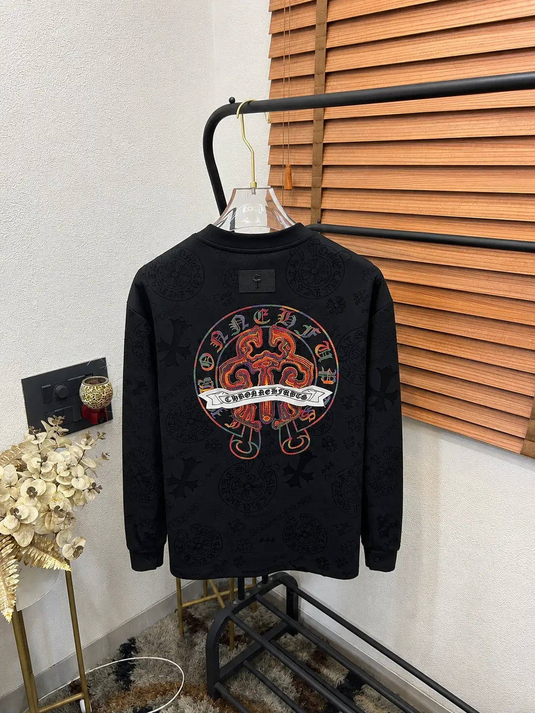 Chrome Heart Imported Exclusive Premium Printed Sweatshirt (DN 106)